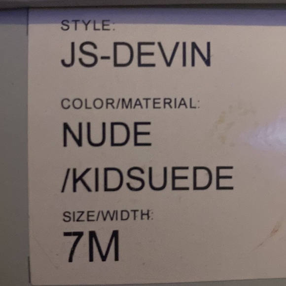 Jessica Simpson Devin Nude Size 7 - Picture 4 of 4